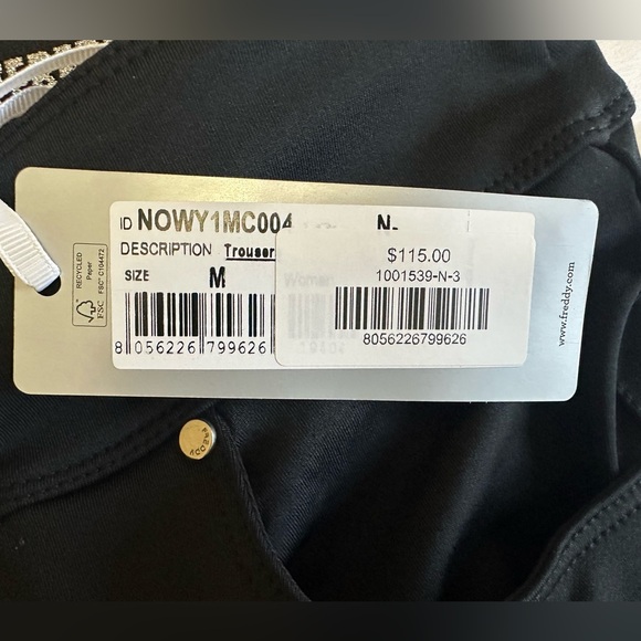 New Freddy Leggings Size Medium - Picture 4 of 7